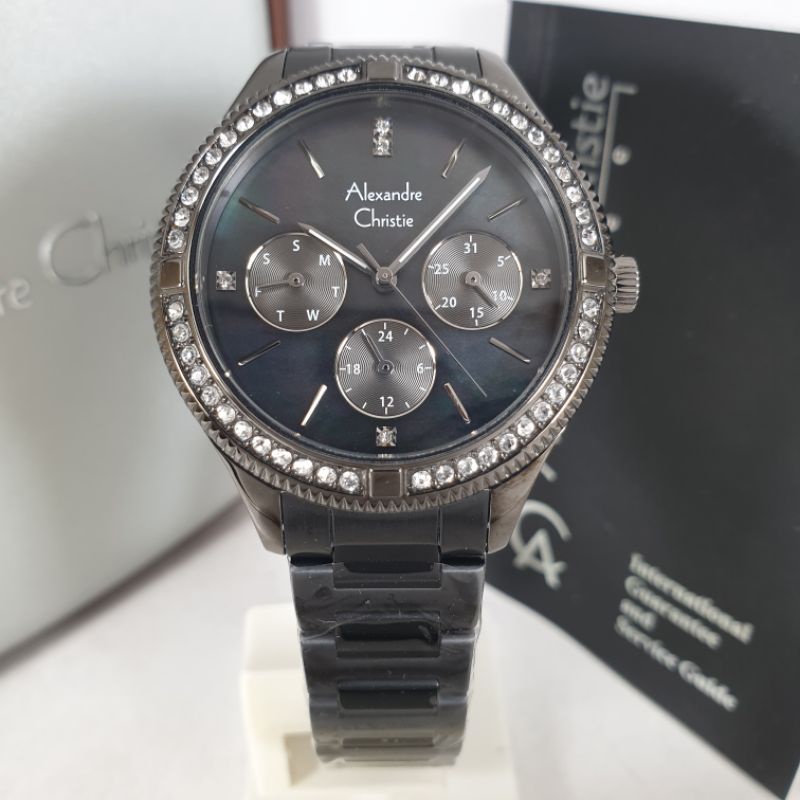 jam tangan wanita alexandre christie 2771 original 1thn