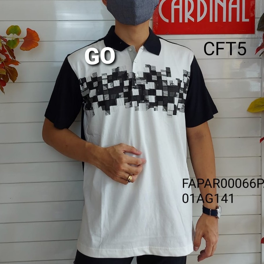 gof CFT CARDINAL FORMAL TSHIRT Pakaian Pria Atasan Kaos Polo T-shirt Casual Original Lengan Pendek