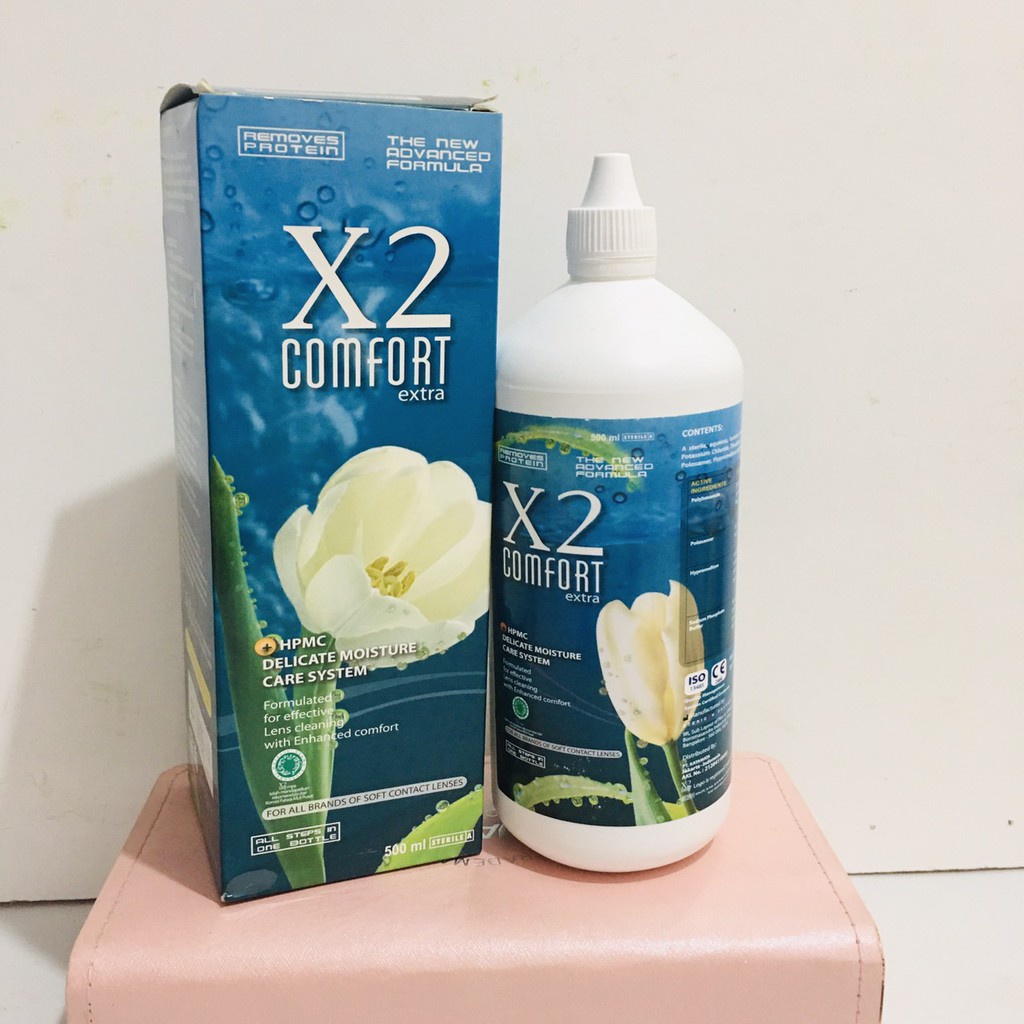 CAIRAN PEMBERSIH SOFTLENS X2 COMFORT 500 ML