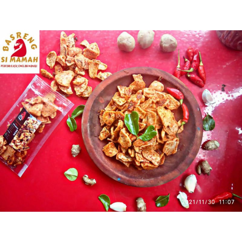 

Basreng Si Mamah Level Marah (Pedas Level 2)