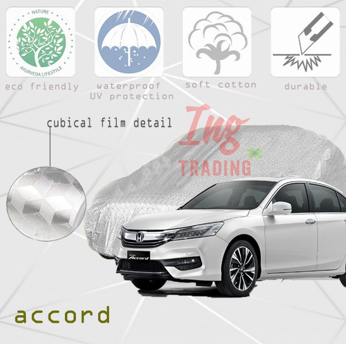 Cover Sarung Mobil ACCORD Waterproof 3 Layer Protection