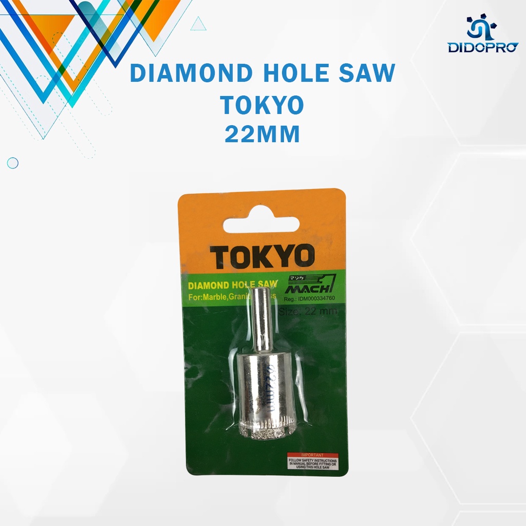 20mm Mata Bor Hole Saw Diamond untuk Kaca Batu Keramik Granit Holesaw