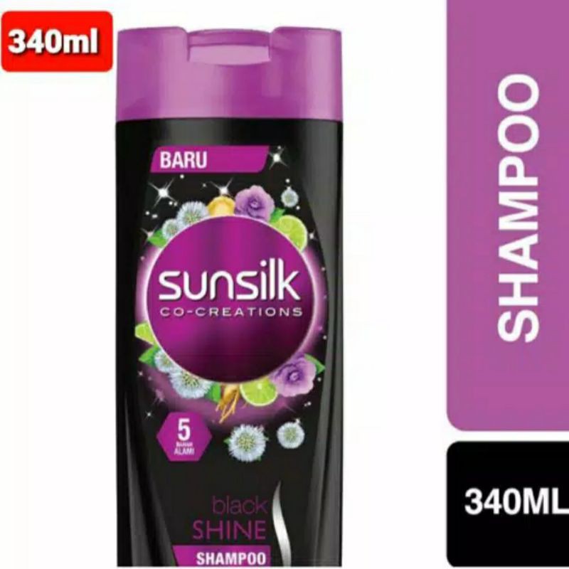 Sampo Sunsilk 340ml Shampoo Sunsilk 340ml sunsilk black shine