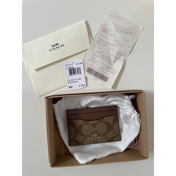 Card Holder COACH ORIGINAL (Preloved)