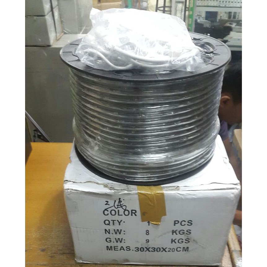 Lampu Selang LED / Rope LED Warna Tipe Bulat merk Oska Meteran