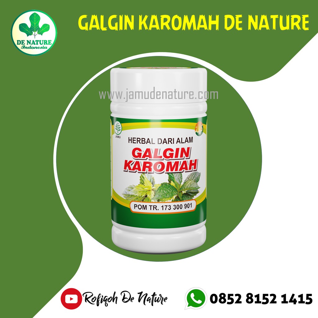 BISA COD || GALGIN KAROMAH OBAT BATU GINJAL DE NATURE