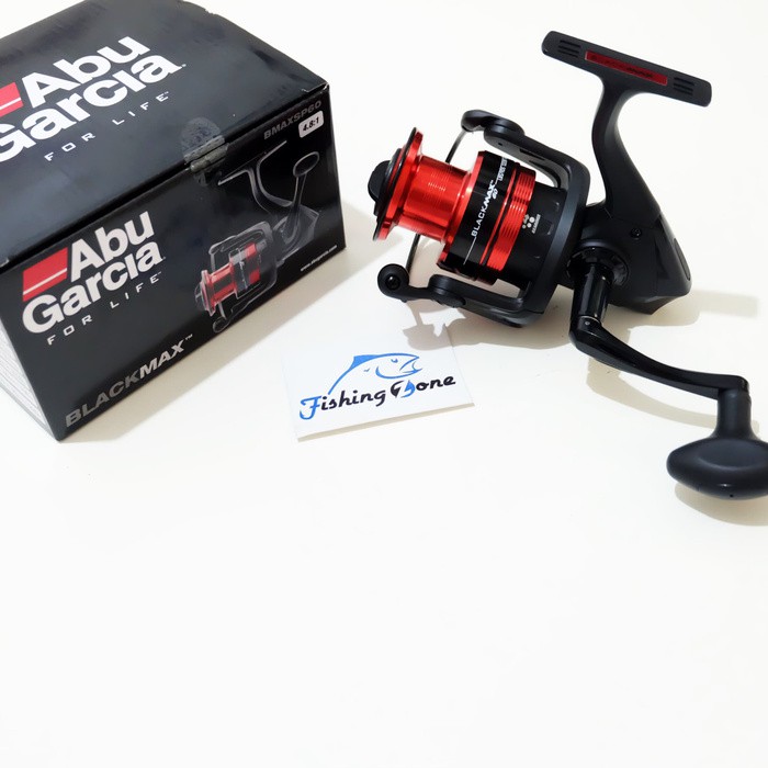alat pancing mantul habis Abu Garcia BLACKMAX 6000 (BMAXSP60) Tuned Spinning Reel