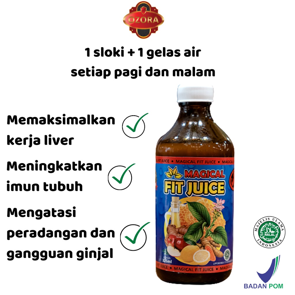 

MAGICAL FIT JUICE (HERBAL KUNYIT TEMULAWAK ALAMI UNTUK MEREDAKAN PENYAKIT LIVER)