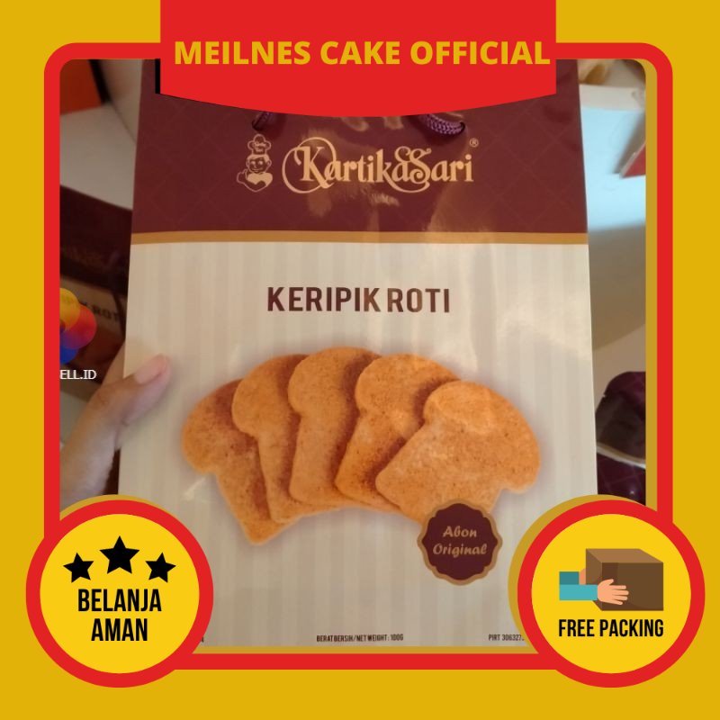 

Meilnes - Kartika Sari - Keripik Roti Abon - Oleh Oleh Kue Bandung