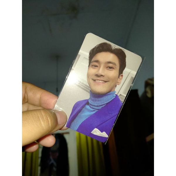 [BOOKED] PC (Photocard) Siwon 2021 Winter SMCU Super Junior