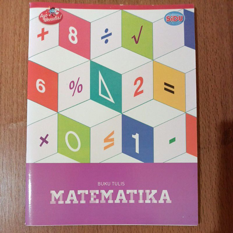 

buku matematika/buku tulis matematika/buku tulis isi 38lembar sidu (ecer)