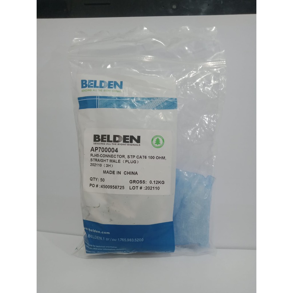 Belden Konektor RJ45 Cat6 STP AP700004 Original