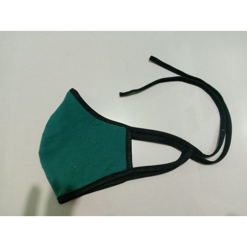masker kaos hijab duckbil