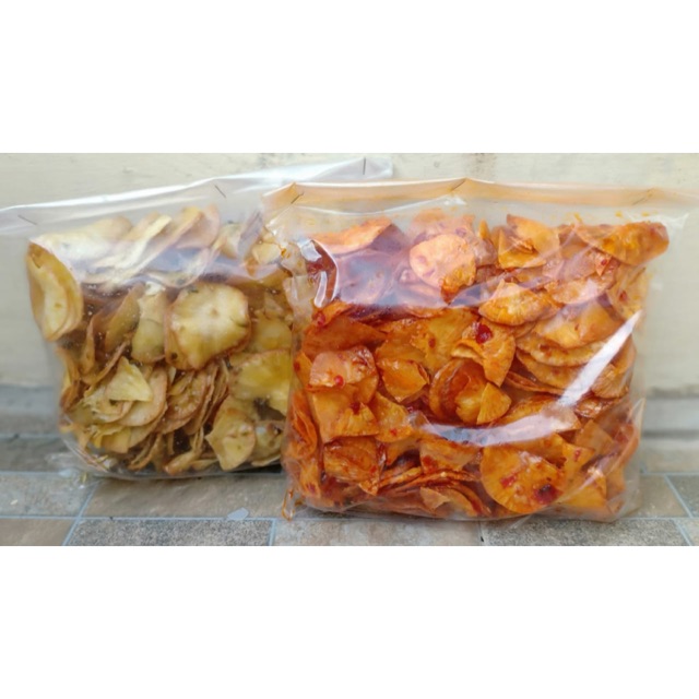 

Keripik singkong pedas