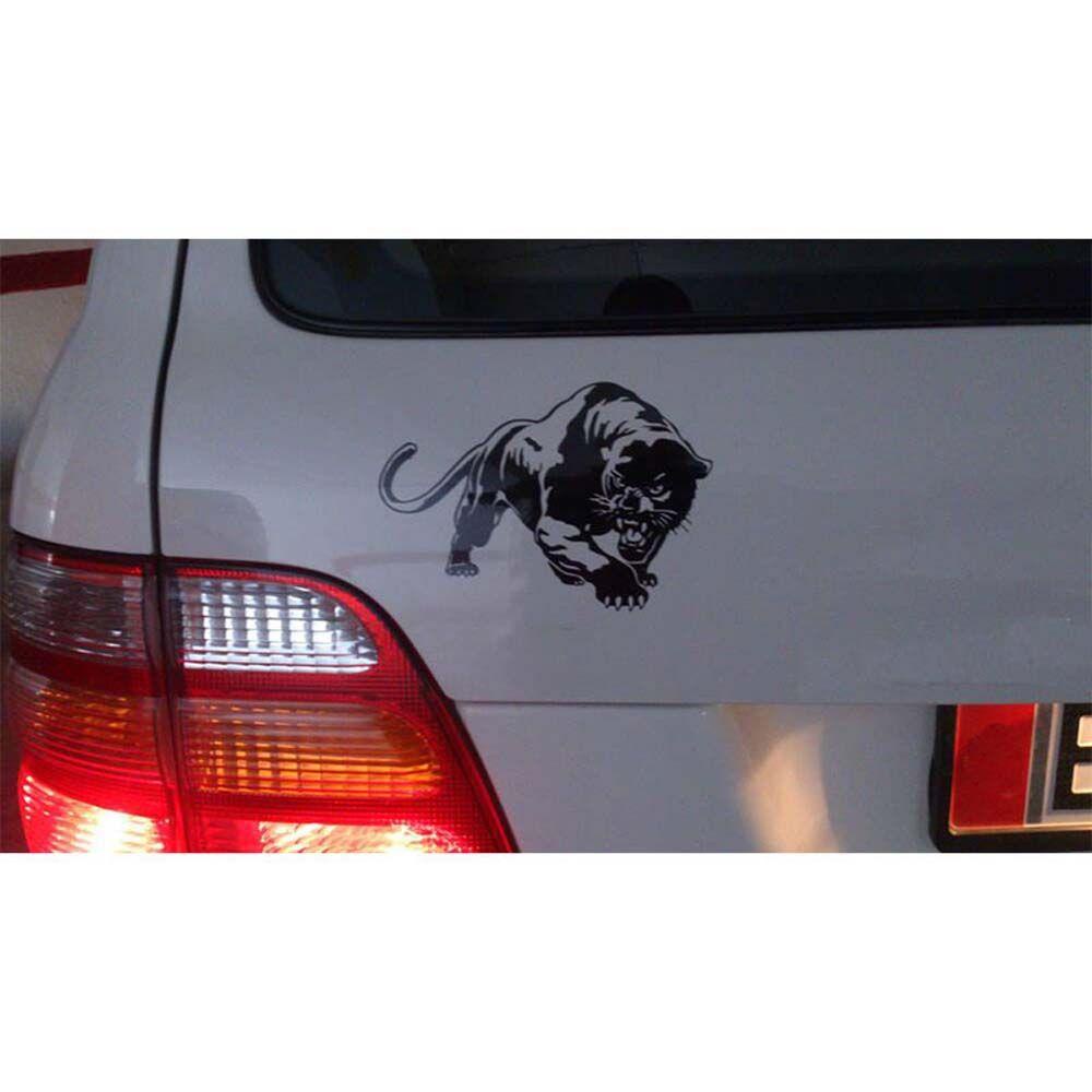 Lanfy Stiker Motif Panther Untuk Dekorasi Jendela Belakang Mobil