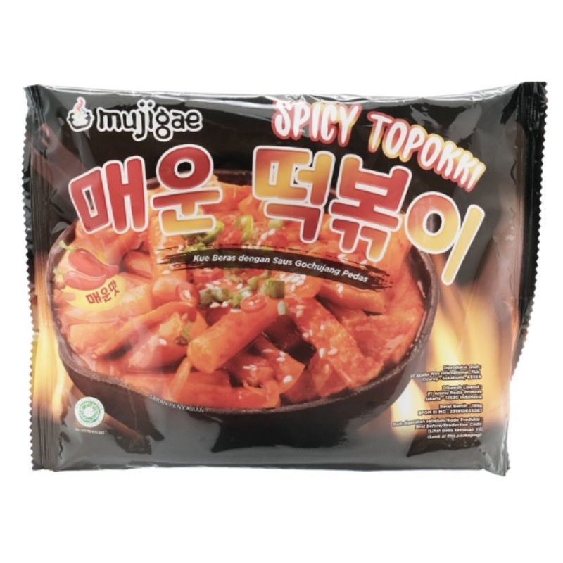 

Mujigae spicy topokki 195gr