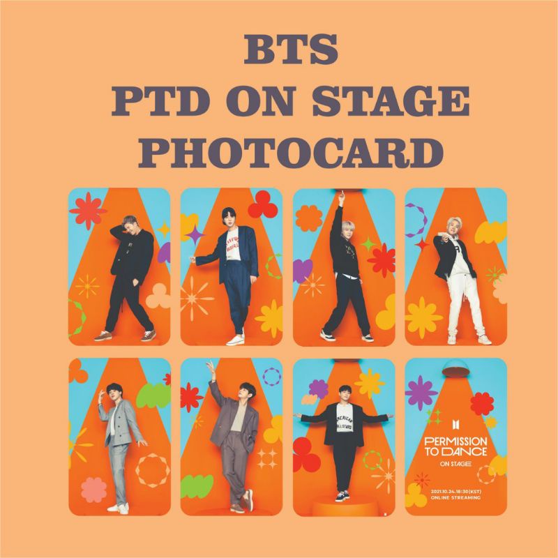 BTS PTD PHOTOCARD