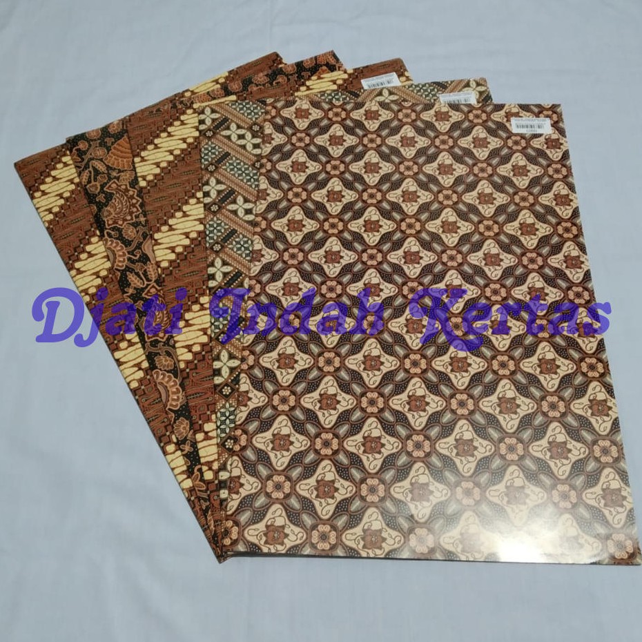 DISKON !!! KERTAS SAMAK / JAJAN / KADO / MOTIF BATIK Uk. 48 x 63 Isi 50 lembar