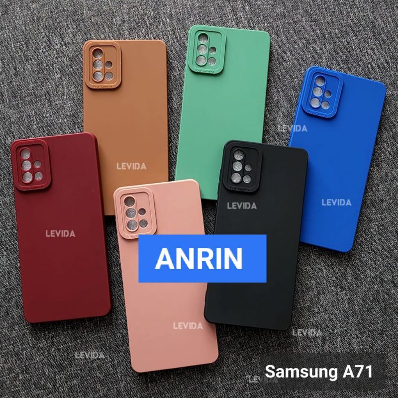 SAMSUNG A51 A71 CASE PRO CAMERA MACARON CASING SOFTCASE SILIKON