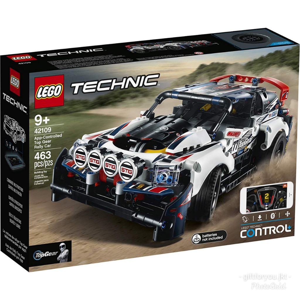 Lego Technic Mainan Bricks Best Seller App Controlled Rally Car Mobil Original No 42109 Shopee Indonesia