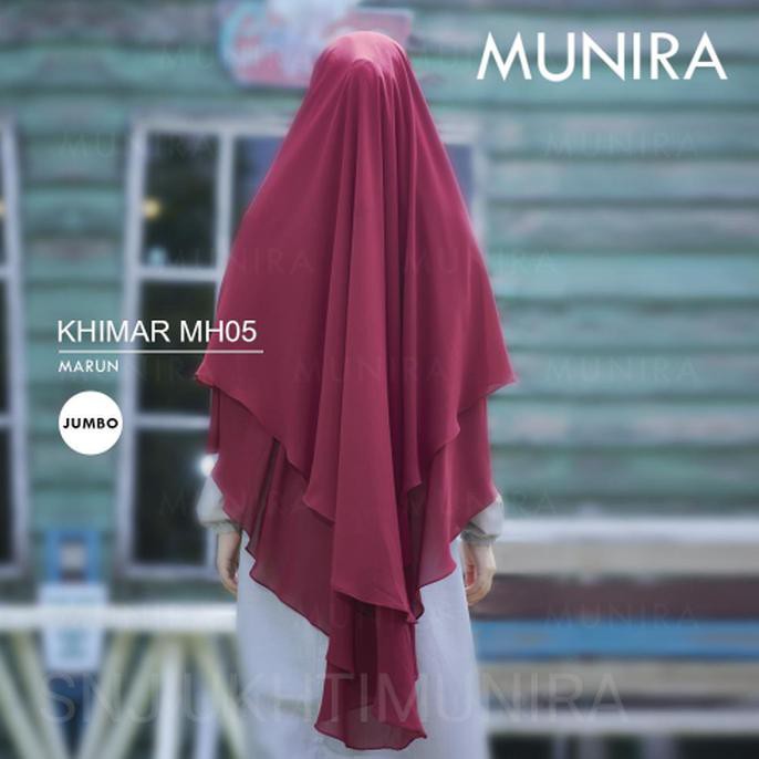 HOT SALE.. KHIMAR SYARI POLOS CERUTY JUMBO MUNIRA JILBAB KHIMAR INSTAN PET BUSA ..TERLARIS