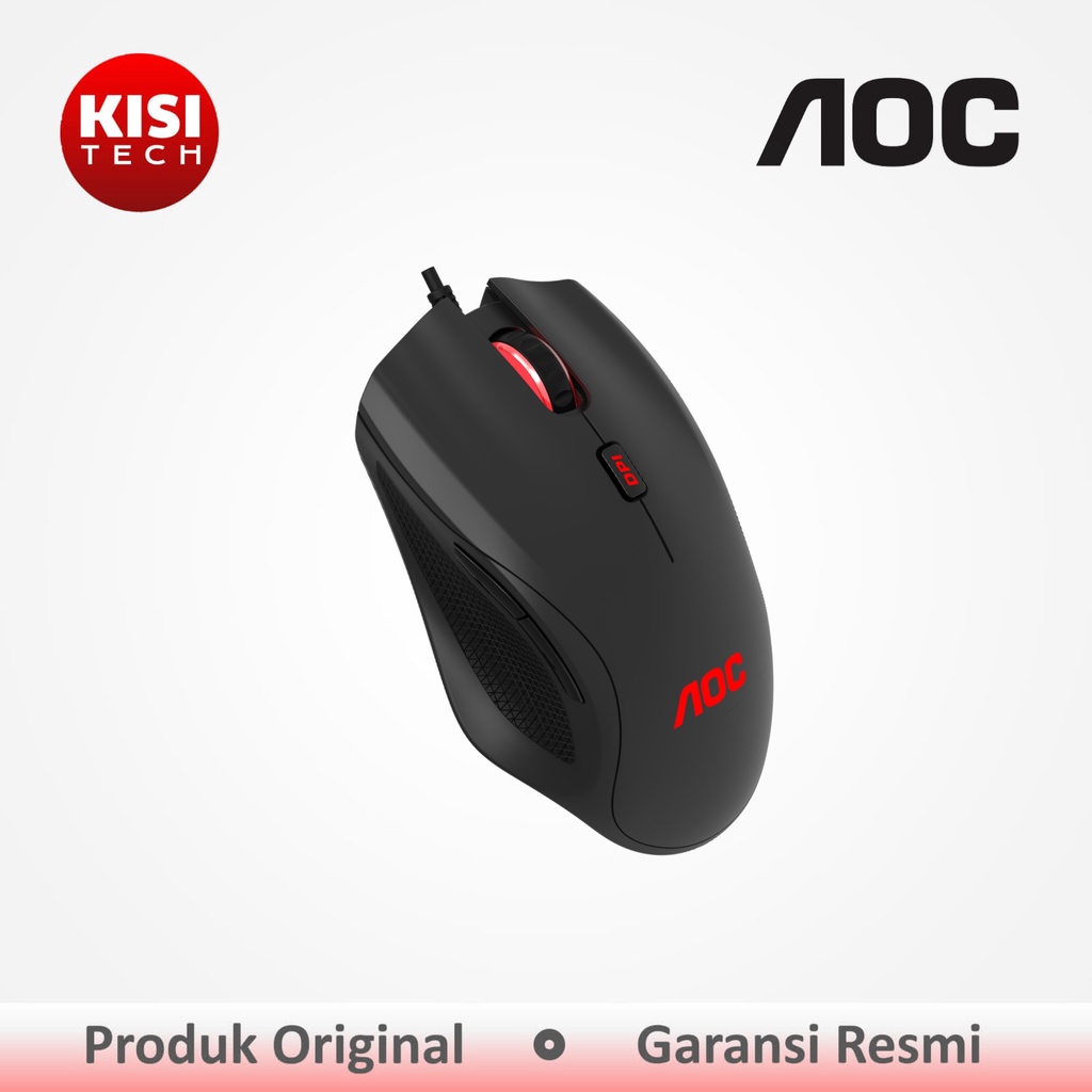 Mouse AOC GM200 FPS Gaming DPI Optical Sensor RGB Lights