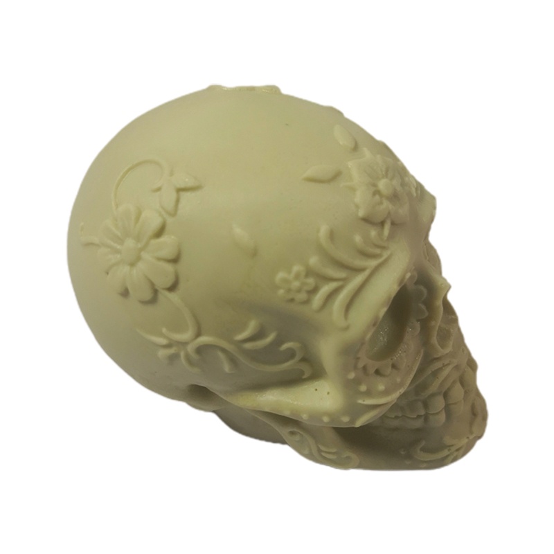 SIY  Small Flower Skull Shape Silicone Mold for DIY Decoration Making Soap