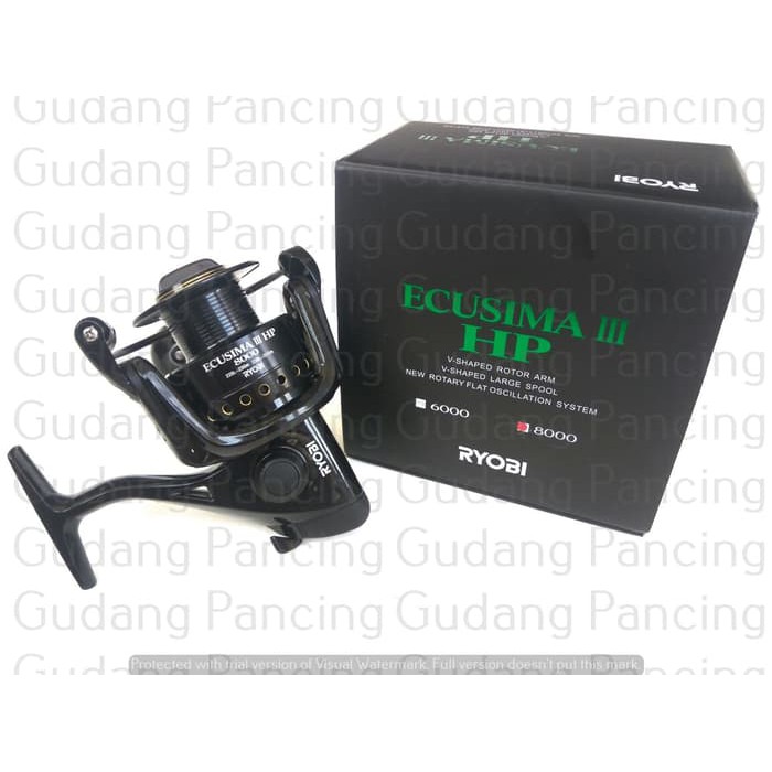 Reel Ryobi Ecusima Iii Hp 8000