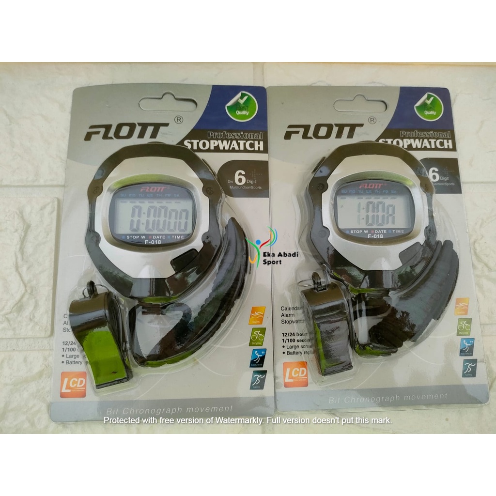 Stopwatch Olahraga Digital Flott