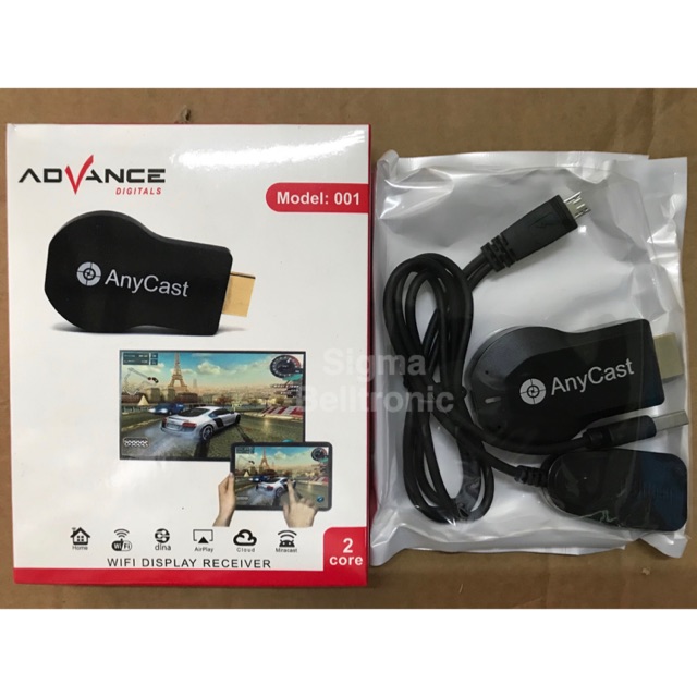 Pemancar wifi HP ke TV. Wifi receiver Anycast Advance 001