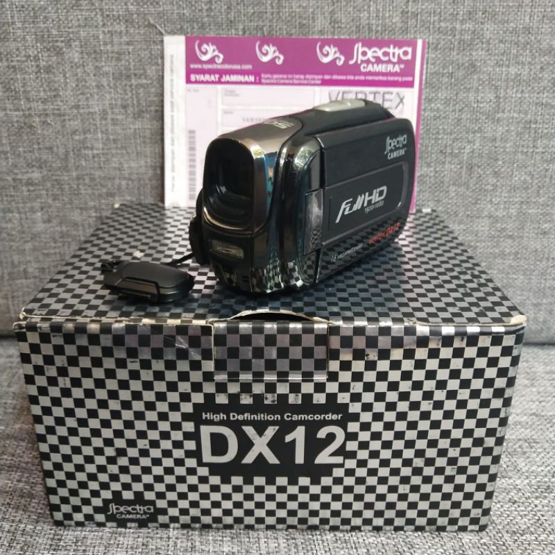 Handycam Spectra DX12 Garansi Resmi