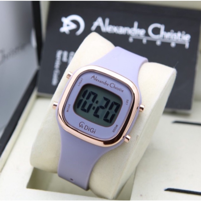 JAM TANGAN ALEXANDRE CHRISTIE AC 9336 WANITA!! MURAH MERIAH GARANSI RESMI!-PURPLE
