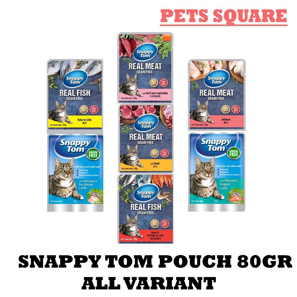 SNAPPY TOM POUCH 85GR ALL VARIANT