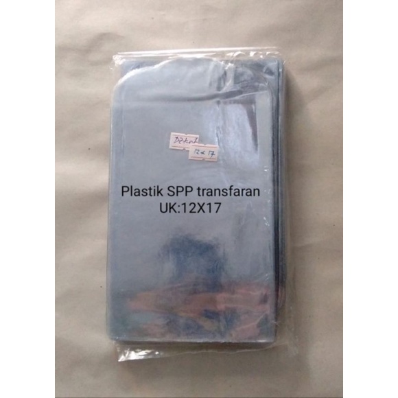 

PLASTIK SPP KARTU IURAN MURAH 12X17, 13.5X18, 14.8X20, 17X22, 15,5x22 SATUAN ECERAN