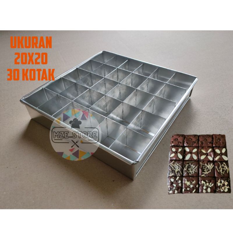 LOYANG DAN SEKAT POTONG UKURAN 20x20 ( 6 VARIAN )