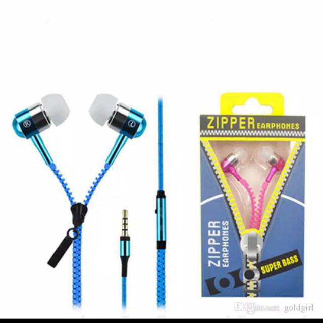 headset zipper resleting super bass