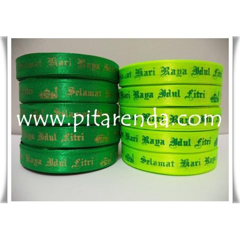 

Alb-08 : Pita Idul Fitri 1/2 Inch (Per Meter)