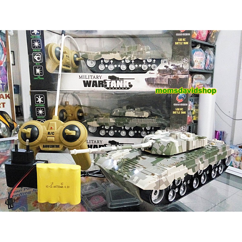 tank with remote control