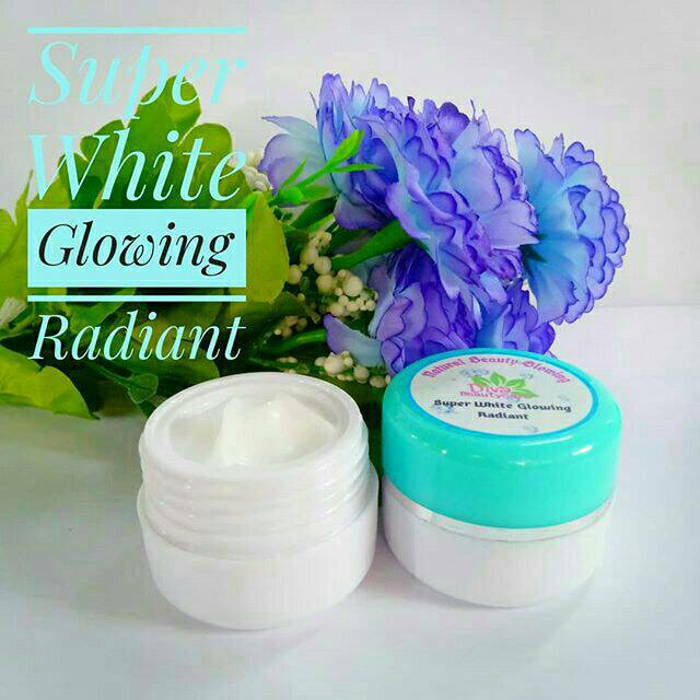 CREAM SUPER WHITE GLOWING RADIANT/PENGHILANG NODA GELAP, FLEK &amp; BEKAS LUKA DI WAJAH