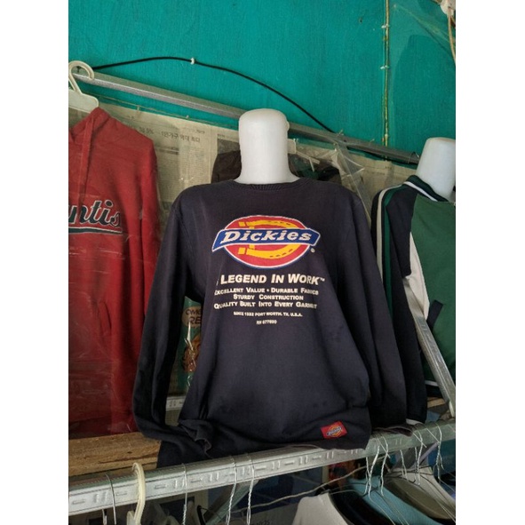 Longsleve dickies big logo thrifting