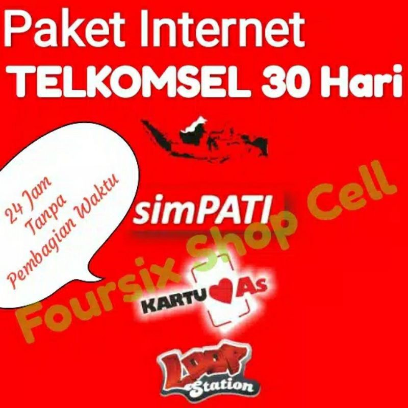 paket data internet kusus kartu loop simpati as dll