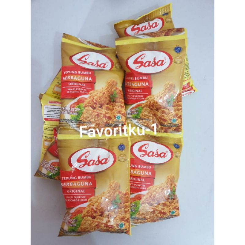 

SASA Tepung Bumbu Serbaguna Krispi 80 gr.Ada Harga Grosir