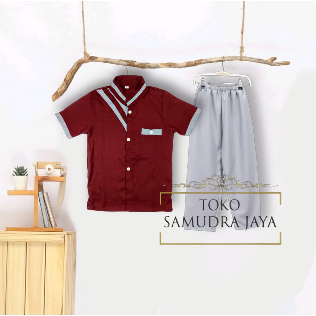 Baju koko anak laki laki setelan Baju muslim anak terbaru Baju koko anak umur 3-4 Tahun