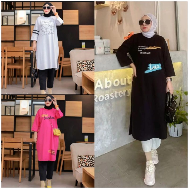 TUNIK MECCA 02//DASTER KAOS WANITA