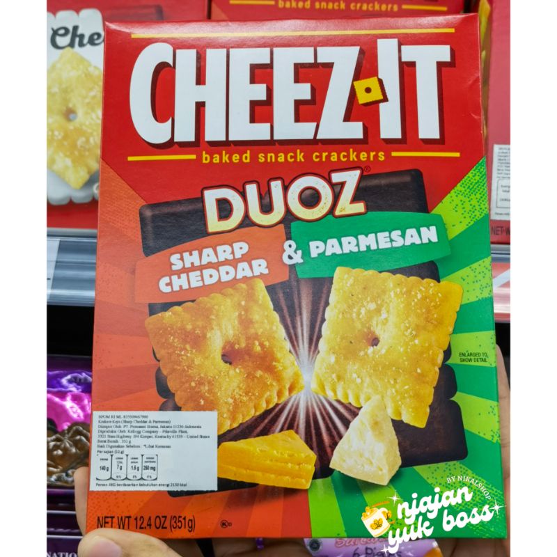 

CHEEZ IT SHARP CHEDDAR & PARMESAN