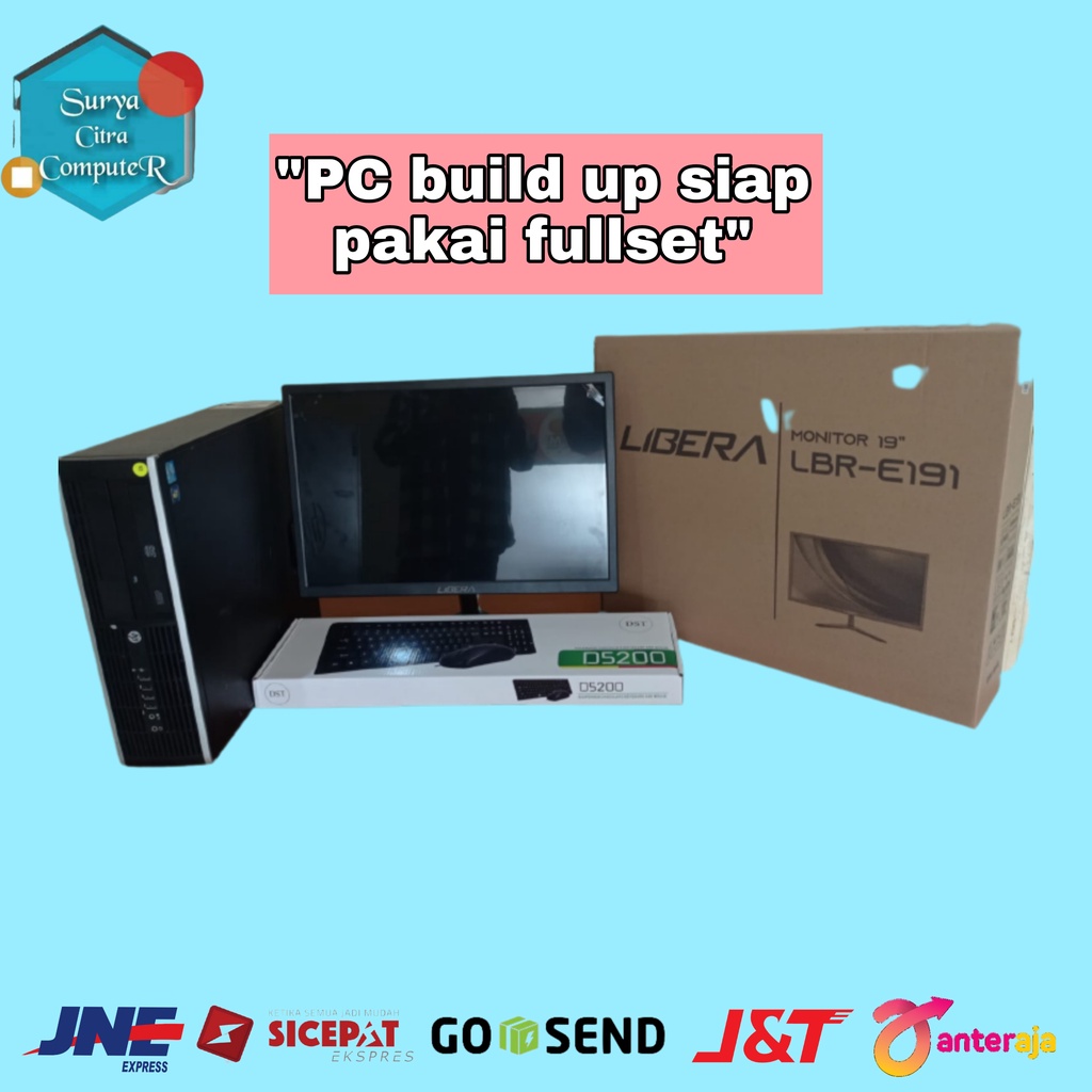 Pc Build Up Intel Core i5 gen 2 Siap pakai
