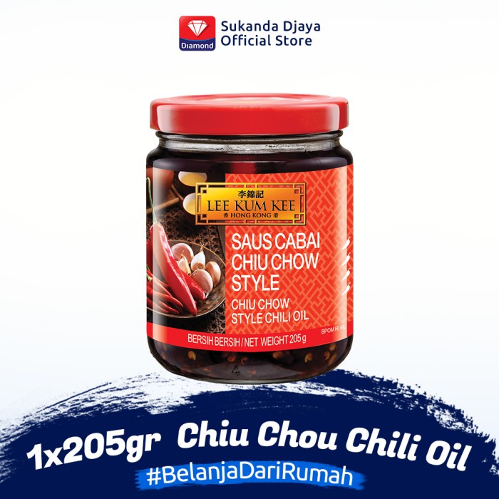 

Jual Lee Kum Kee Chiu Chou Chili Oil 205 Gr