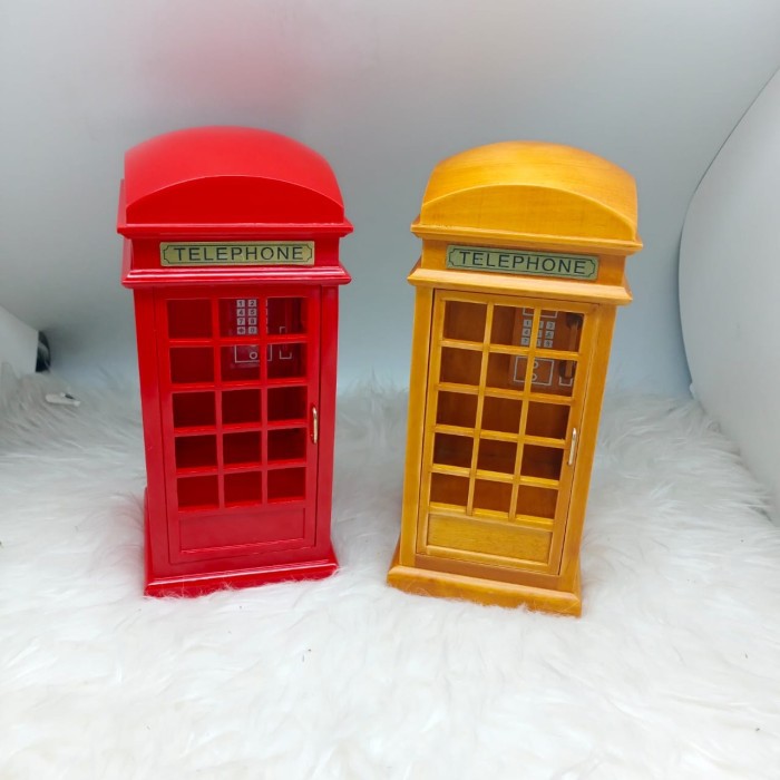 Kotak musik telepon ( phone box music box)