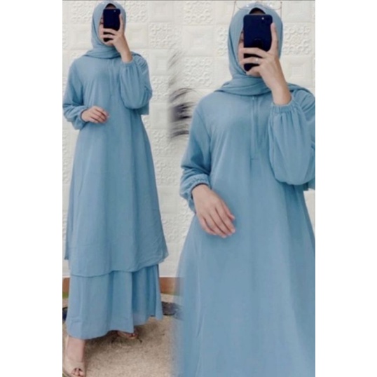 COD GAMIS CERUTY MALAYSIA/DRESS CERUTY BABYDOLL TERBARU/BAJU WANITA MUSLIM/GAMIS CERUTY MELAYU/JUMBO
