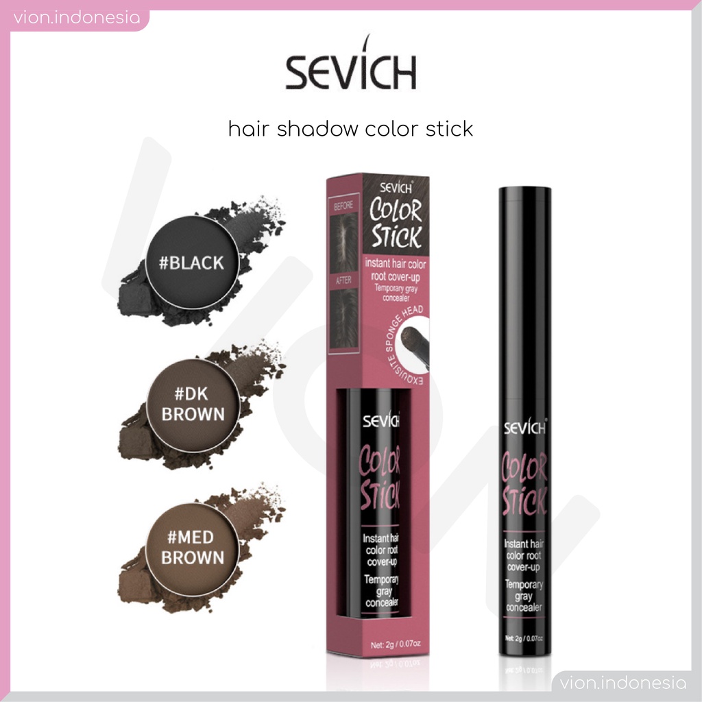 SHE LOVES Hair Shadow Concealer Dark Khaki Brown Penyamar Pewarna Rambut Original Sheloves TB-104 SL008